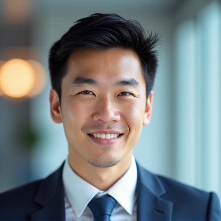 Professional headshot of David Lee, a confident and approachable man.
